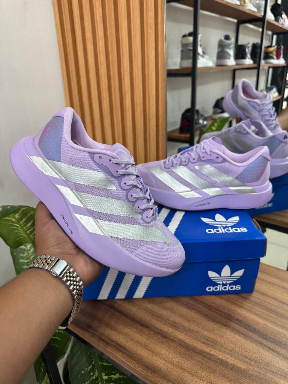 ADIDAS ADIZERO EVO "PURPLE"
