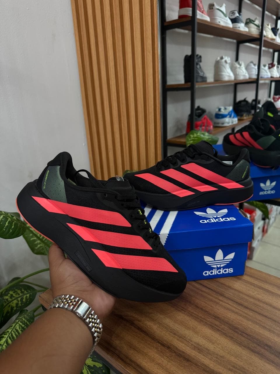 ADIDAS ADIZERO EVO BLACK RED