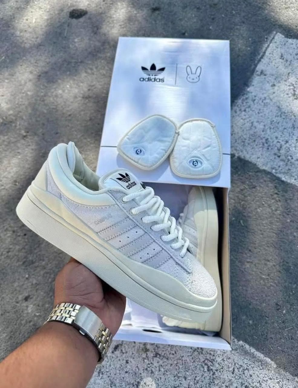 ADIDAS CAMPUS BAD BUNNY BEIGE