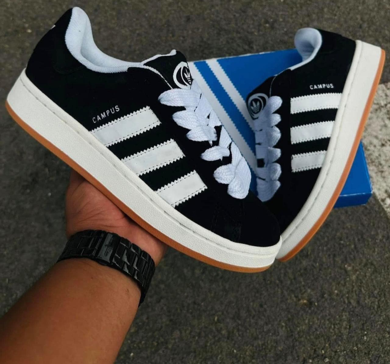 ADIDAS CAMPUS 00S BLACK GUM