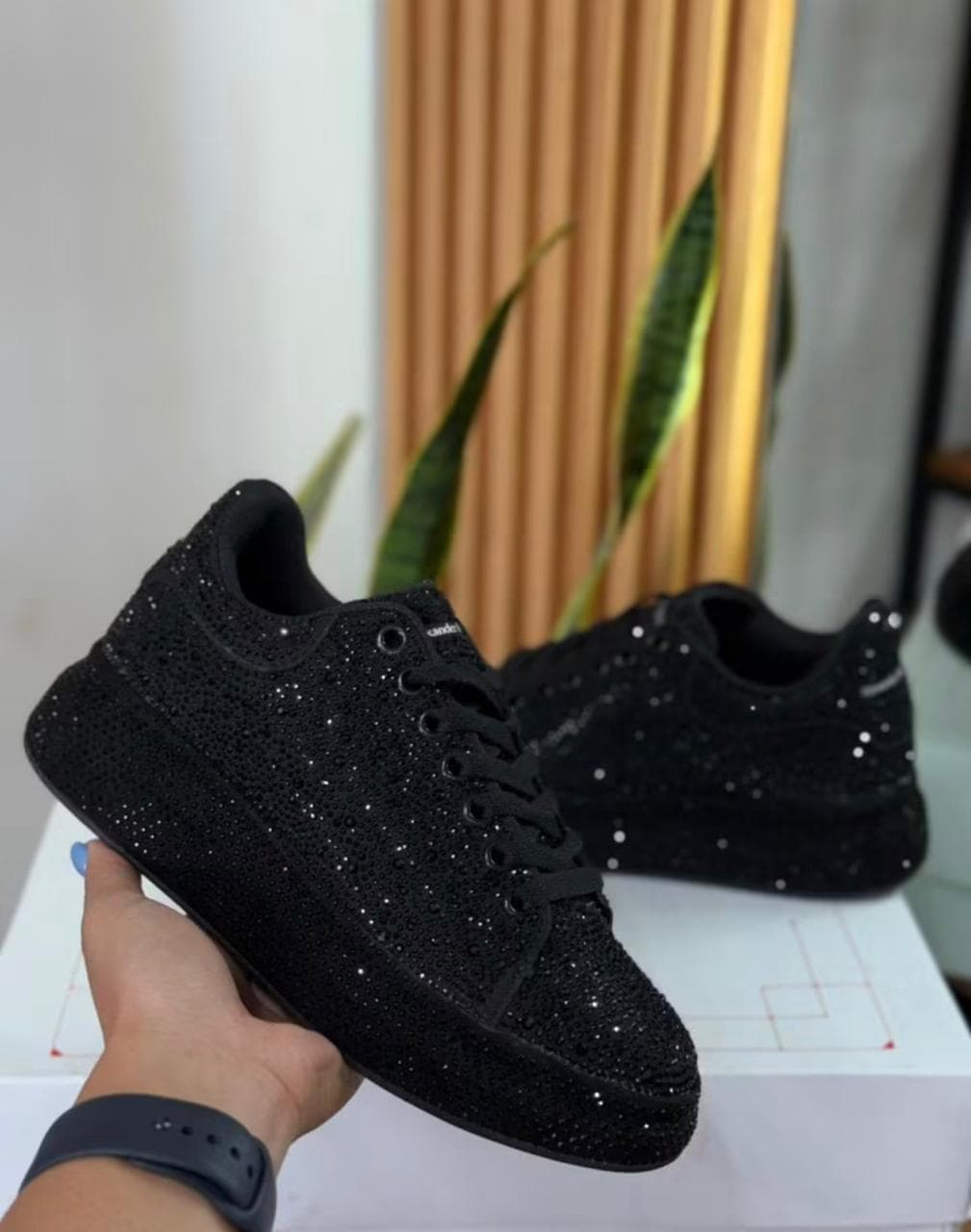 ALEXANDER MCQUEEN "FULL CRYSTALS"