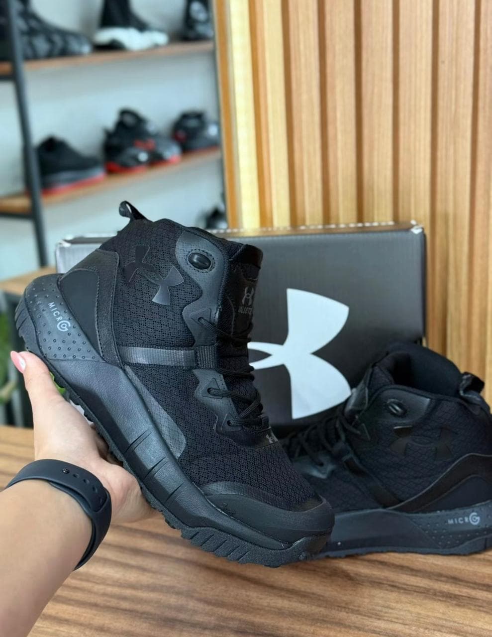 UNDER ARMOUR MICRO BLACK